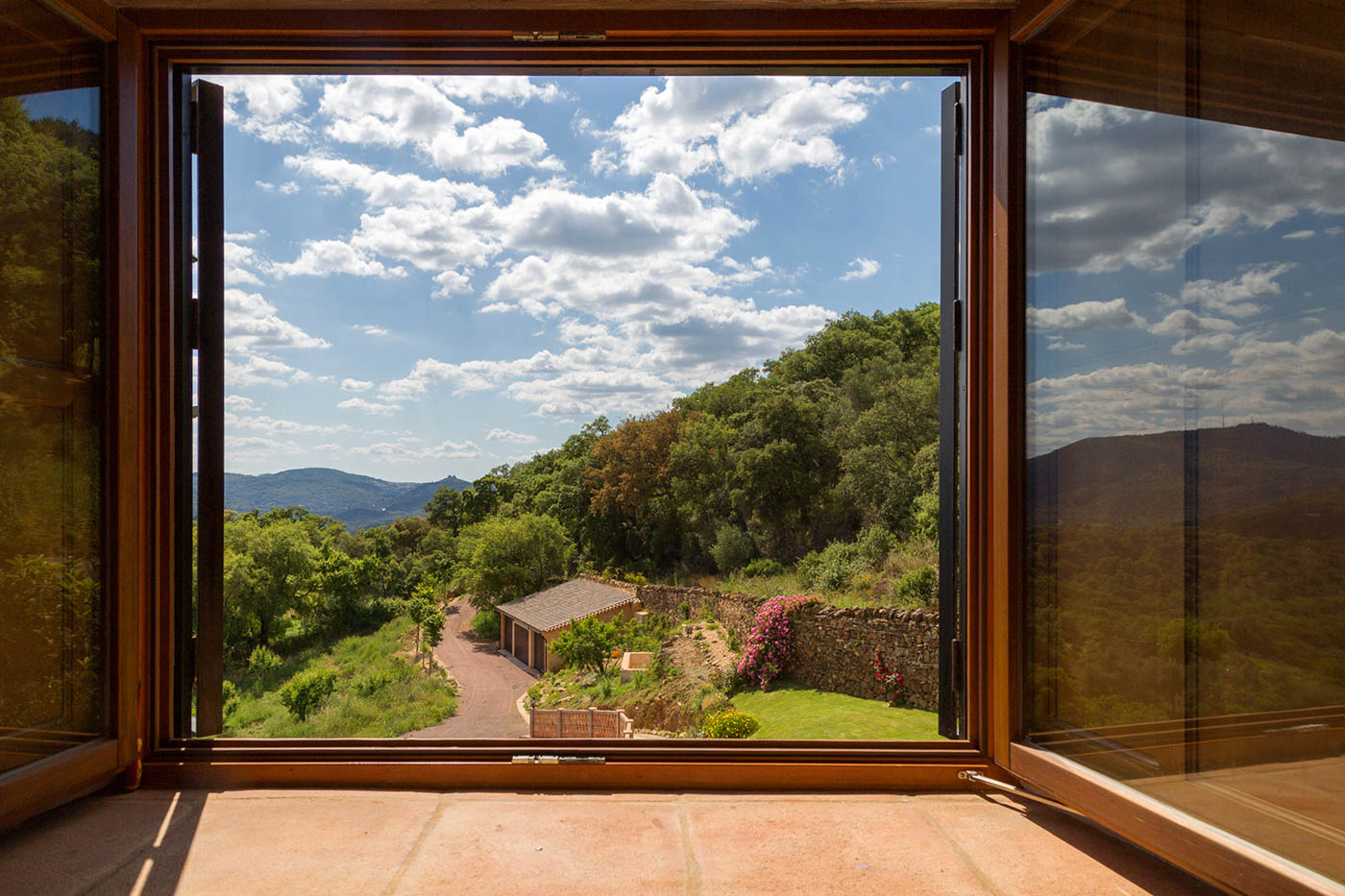 Some of your views towards villa entrance